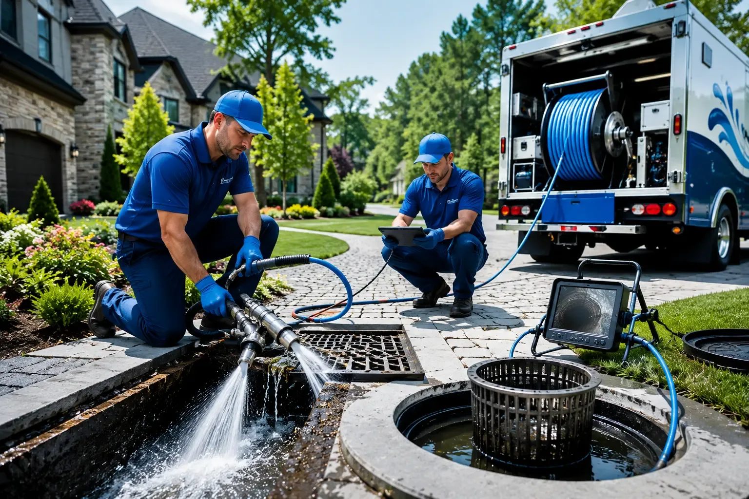 Local outdoor drain cleaning professionals in Shirley Mills, ME